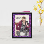 Definition einer Frauenkarte für Rebellen Karte (Gelbe Blume)