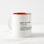 Definition einer Leatherneck Tasse (Vorderseite Links)