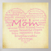 Definition einer Mutterherz-Kontur durch STaylor Poster (Vorne)