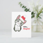 Definition einer "Naughty Postcard" Postkarte (Stehend Vorderseite)