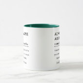 Definition einer persönlichen administrativen Assi Tasse (Zentrum)