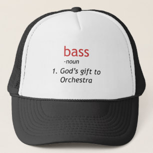 Definition eines Basses Truckerkappe