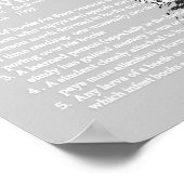 Definition eines Bookworm Poster (Ecke)