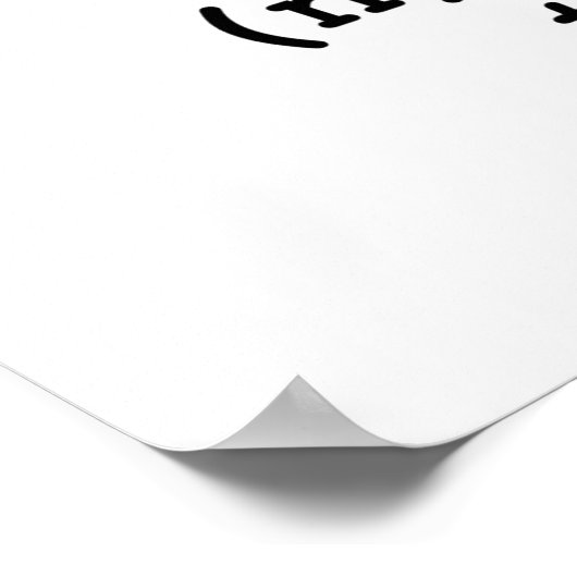 Definition eines Computerprogrammierers - Geek Pos Poster (Ecke)