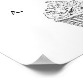 Definition eines kleinen Mädchens Poster (Ecke)