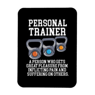 Definition eines Personal Trainers Magnet