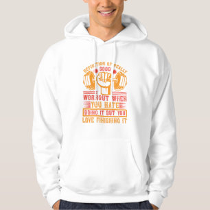 Definition eines wirklich guten Workouts – Lustige Hoodie