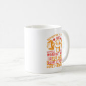 Definition eines wirklich guten Workouts – Lustige Kaffeetasse (VorderseiteRechts)
