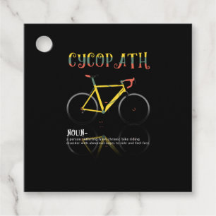 Definition Funny Cycling Addict Geschenk für Geschenkanhänger