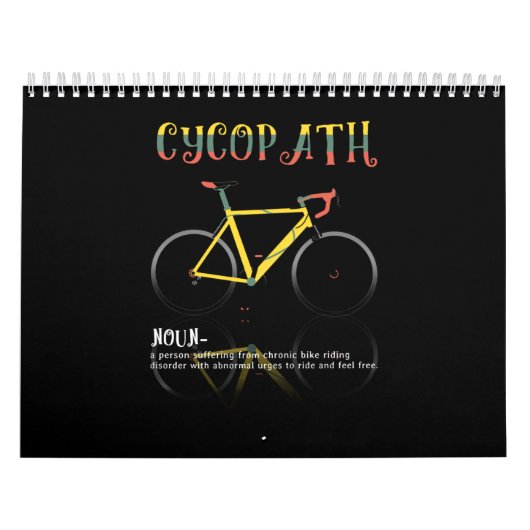 Definition Funny Cycling Addict Geschenk für Kalender (Titelbild)