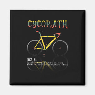 Definition Funny Cycling Addict Geschenk für Magnet