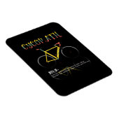 Definition Funny Cycling Addict Geschenk für Magnet (Rechte Seite)