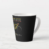 Definition Funny Cycling Addict Geschenk für Milchtasse (Rechte Ecke)