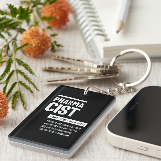 Definition Funny Gift Classic Schlüsselanhänger (Vorderseite rechts)