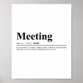 Definition | Funny Zitat Poster (Vorne)