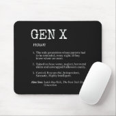 Definition für "Funny Generation X" Mousepad (Mit Mouse)