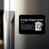 Definition für Skriptermittler - Film 3" x 4" Flex Magnet