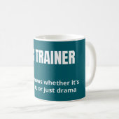 Definition für Sporttrainer - Tasse für Sporttrain (VorderseiteRechts)