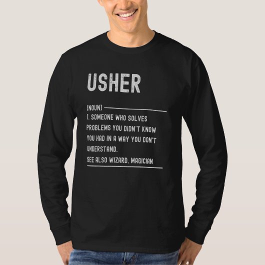 Definition-Job-Titel T-Shirt (Vorderseite)