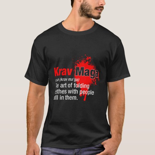 Definition Krav Maga T Shirt (Vorderseite)