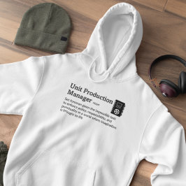 Definition-Lichtmodus für den Produktionsmanager - Hoodie