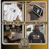 Definition-Lichtmodus für SkriptSupervisor - Film T-Shirt