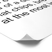 Definition mit doppelter Lesart Poster (Ecke)