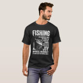 Definition of Fishing Fishing Fisherman T-Shirt (Vorne ganz)
