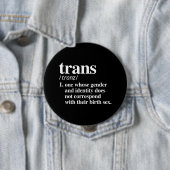 Definition of trans - LGBT Definitions - Button (Beispiel)
