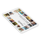 Definition Personalisiert 16 FotoCollage Magnet (Rechte Seite)