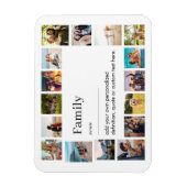 Definition Personalisiert 16 FotoCollage Magnet (Vertikal)