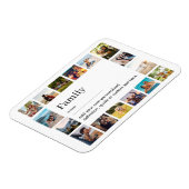 Definition Personalisiert 16 FotoCollage Magnet (Linke Seite)