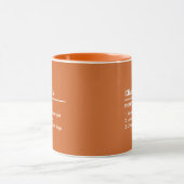 Definition Personalisierter Name Tasse (Zentrum)