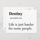 Definition Postkarte (Vorne/Hinten)