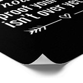 Definition Sensibilisierung Semicolon Suizidpräven Poster (Ecke)