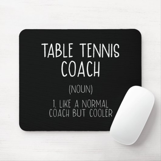 Definition Spaß Ping Pong Pong Spaß für Tischtenni Mousepad (Mit Mouse)