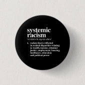 Definition systemischen Rassismus Button (Vorderseite)