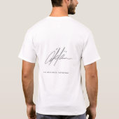 Definition T-Shirt (Rückseite)