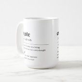 Definition-Tasse erstellen Kaffeetasse (Vorderseite Links)