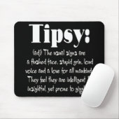Definition Tipsy Mousepad (Mit Mouse)