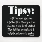 Definition Tipsy Mousepad (Vorne)