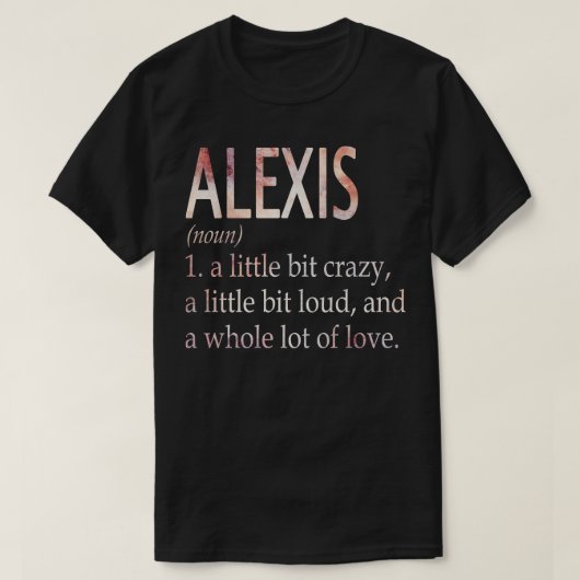 Definition von Alexis Girl T-Shirt (Design vorne)
