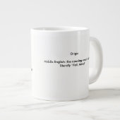 Definition von Ave Maria Jumbo-Tasse (Vorderseite Rechts)