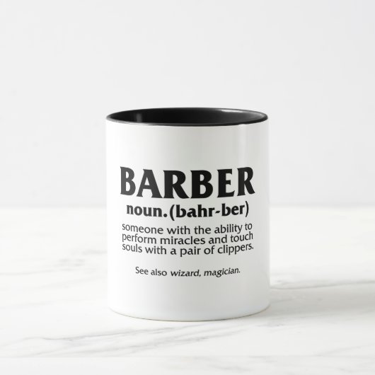 Definition von Barber Tasse (Zentrum)