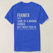 Definition von Bauern für die Bauer-Landwirtschaft T-Shirt (Design vorne)