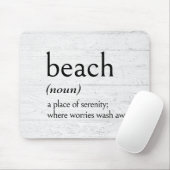 Definition von BEACH Mousepad (Mit Mouse)