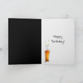 Definition von BIER für den Geburtstag im Wörterbu Karte (Innenseite)