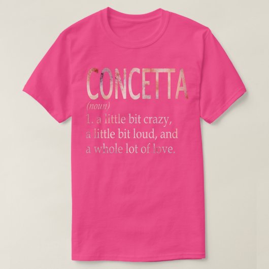 Definition von Concetta Girl T-Shirt (Design vorne)
