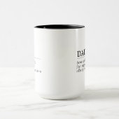 Definition von Dad Vatertag Tasse (Zentrum)