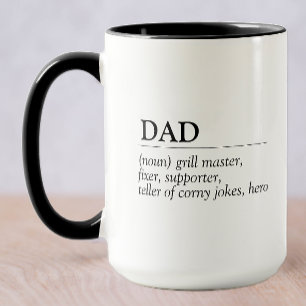 Definition von Dad Vatertag Tasse